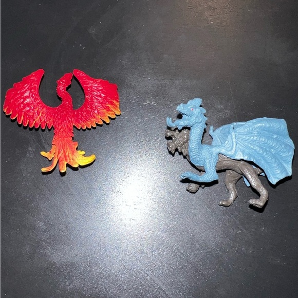 2 Mythical Realms Toob Toys - Phoenix and Chimera - Picture 5 of 7